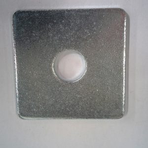 M12 - 40 X 40 X 3mm zinc washer — Steer Manufacturing steel frame component