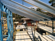 steel house frame