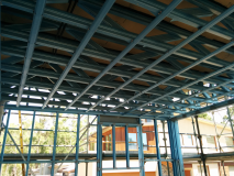 steel house frame