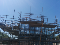 steel house frame